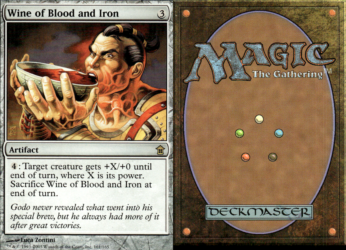 Magic the Gathering -MTG- Wine of Blood and Iron LP | eBay