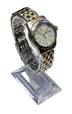 Wenger Swiss Womens Watch 100M Two-Tone Mineral Crystal Day  display picture 2