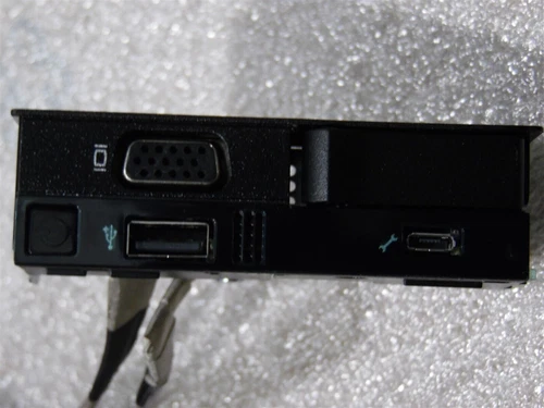 DELL EMC POWEREDGE R7525 PRAWY STOJAK ZATRZASK NAUSZNY Z KABLAMI VGA YK9FV V8462 K11HY - Zdjęcie 3 z 3