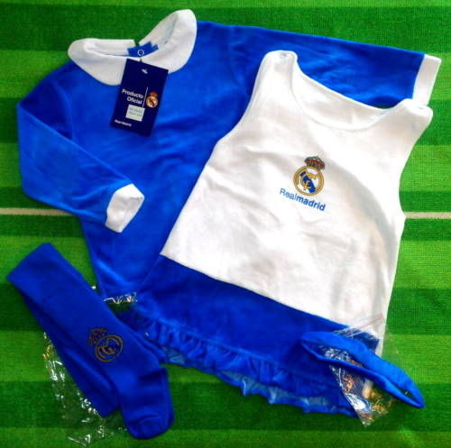  ️Conjunto de 4 piezas de traje Real Madrid CF ️Auténtico ️Bebé Niñas �️36 meses�️Nuevo�️01�️ - Imagen 1 de 1