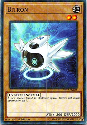 Bitron YS17-EN001 Yu-Gi-Oh! Light Play 1st Edition