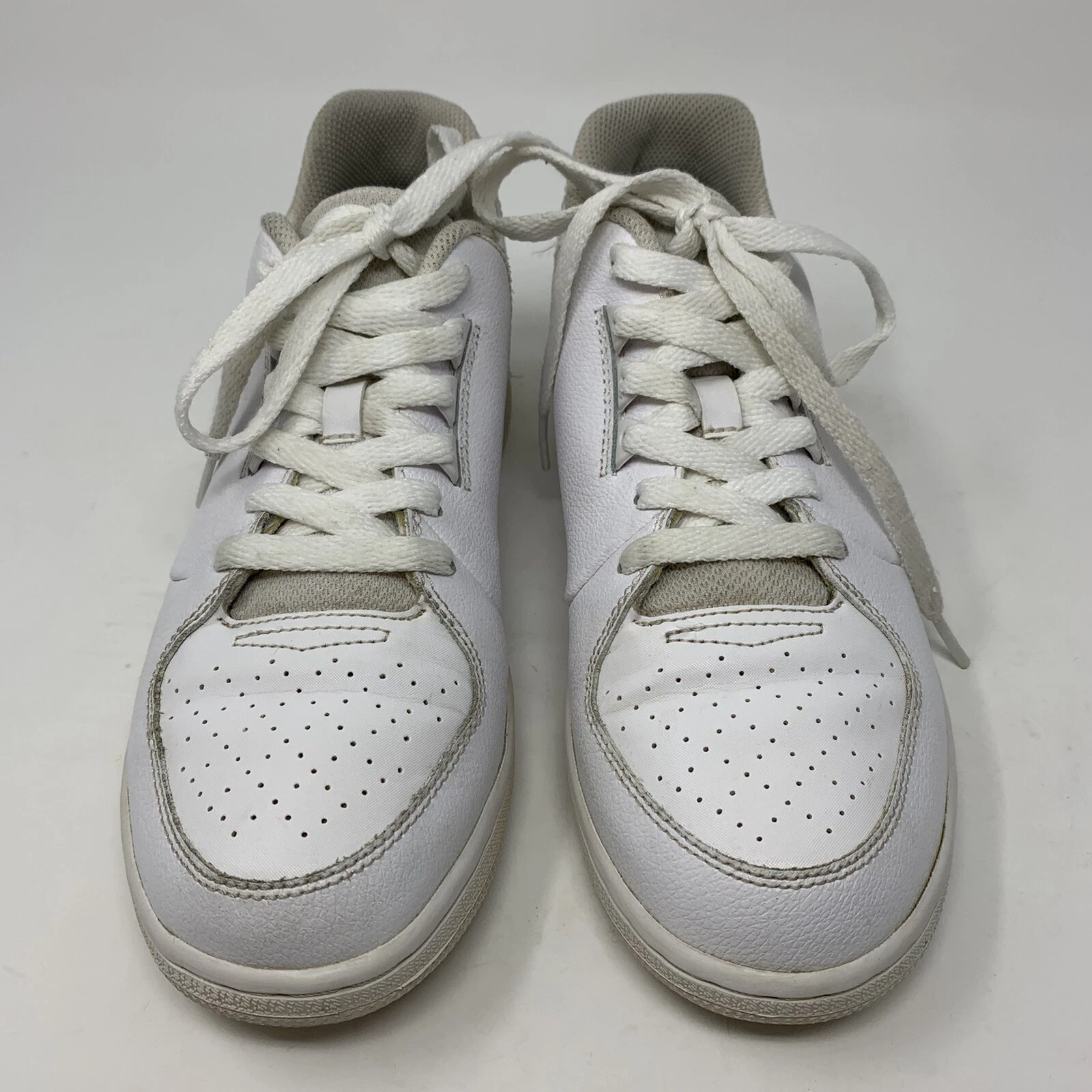 Nike Air Jordan 1 Flight 3 sneaker basse bianche taglia giovani 6 anni stile 725094 100