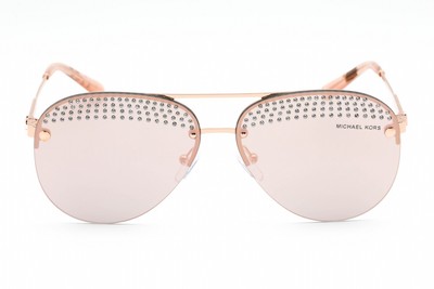 MICHAEL KORS MK 1135B 11084Z Sunglasses Rose Gold Frame Grey  display picture 1