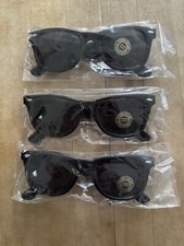 Vintage 1990 s Black Retro Sunglasses Lot Of 3