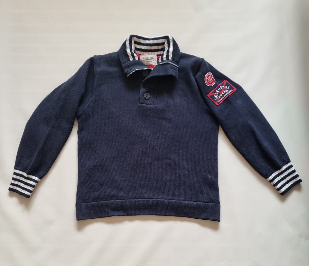 HOLEBROOK SWEDEN ニット グレー HOLEBROOK Sweden Gray Cotton Sweater sz S Unisex | eBay