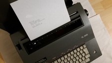 Smith Corona SL-80 Typewriter Portable with Ribbons Tested, Works Great thumbnail