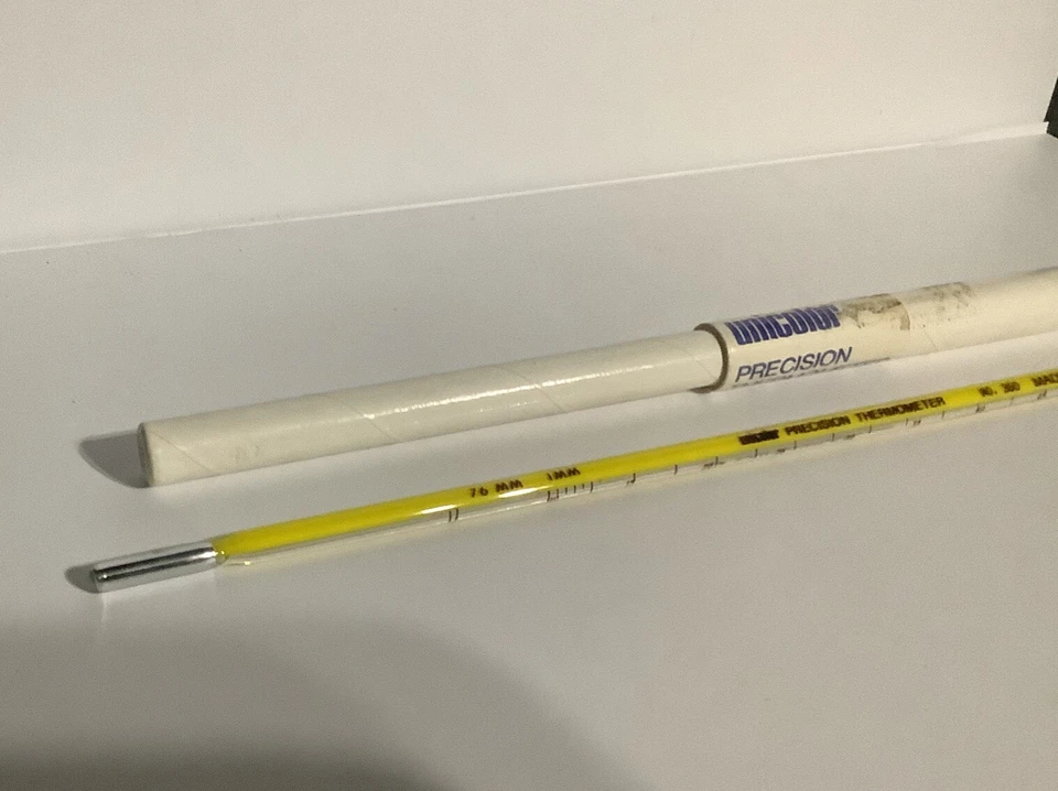 Termômetro de precisão unicolor nº./360 76 mm 1 mm - Imagem 2 de 3