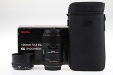 SIGMA 105 mm 2,8 DG Macro OS HSM Sony / Minolta - Numero SN: 14057606