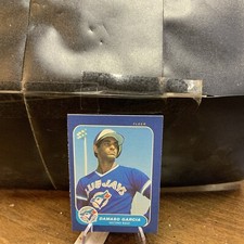 Damaso Garcia 1986  Fleer Classic Miniatures 15 Toronto Blue Jays Baseball Card