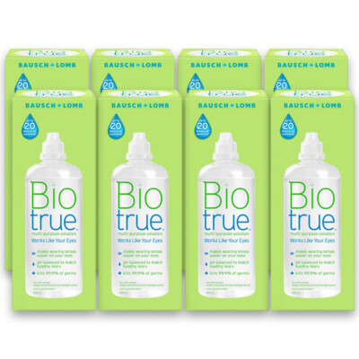 8 x 300ml Biotrue Multi-purpose Solution Bausch&Lomb Pflegemittel