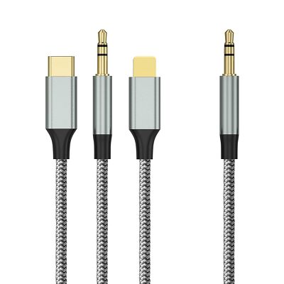 Cable Auxiliaire pour iPhone Câble USB C vers Jack 35 mm Stéréo