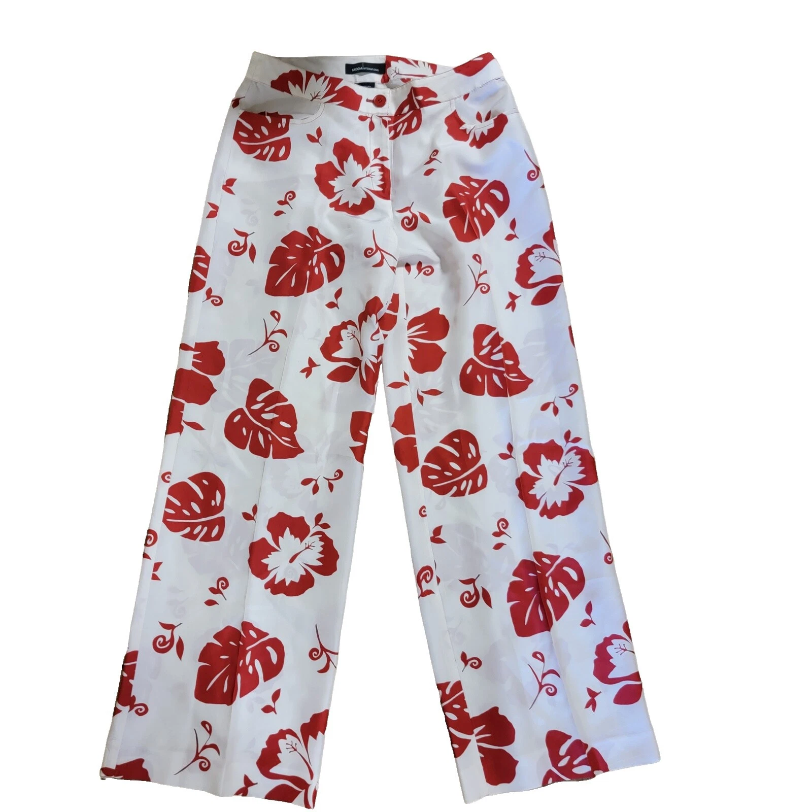 Pantalones Florales para Mujer Moda International
