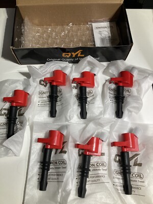 QYL Ignition coils red C1541, 5C1584, FD503 (7 Only) | eBay