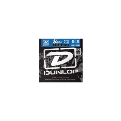 Cordes De Basse DUNLOP, En Nickel, 5-String 45-125 - Photo 1/2