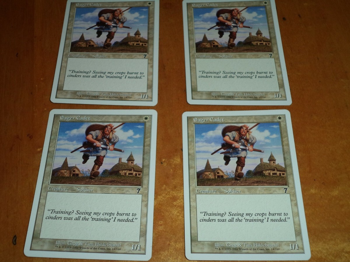 4x Playset MTG Magic the Gathering Complete Set 4 x4 Cards
