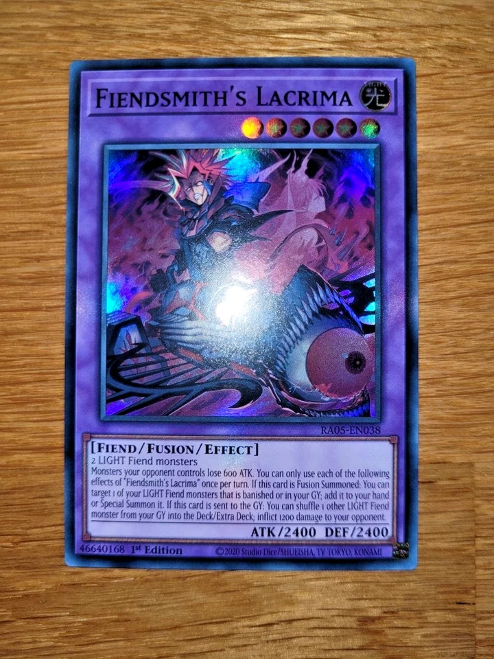 Fiendsmiths Lacrima Super Rare RA05-EN038 English 1st Edition Yugioh - Bild 1 von 1