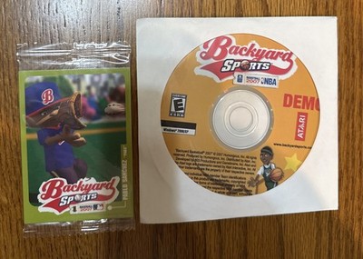 2007 Backyard Sports  CD-ROM with Pablo Sanchez Sealed Cards Pack ULTRA RARE!