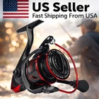 12BB Metal Spinning Fishing Reel 5.2:1 Freshwater Saltwater Left Right Hand Reel