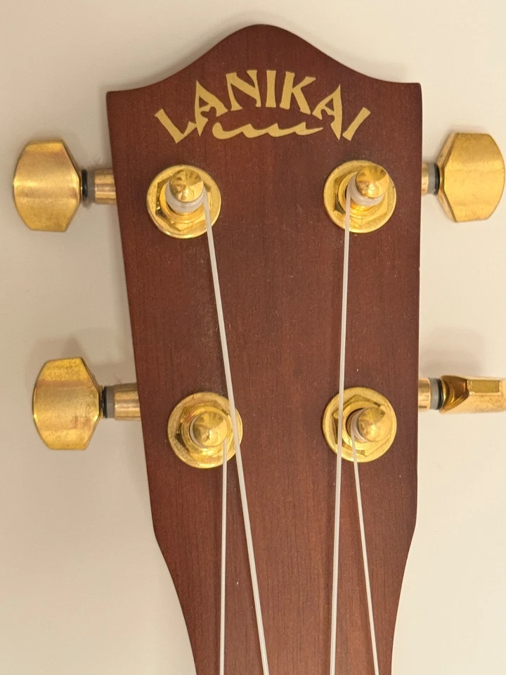 Concert Ukulele Lanikai LU22CGC  Hawaiian Authentic Brown Mahogany 4 String - Image 2 of 4