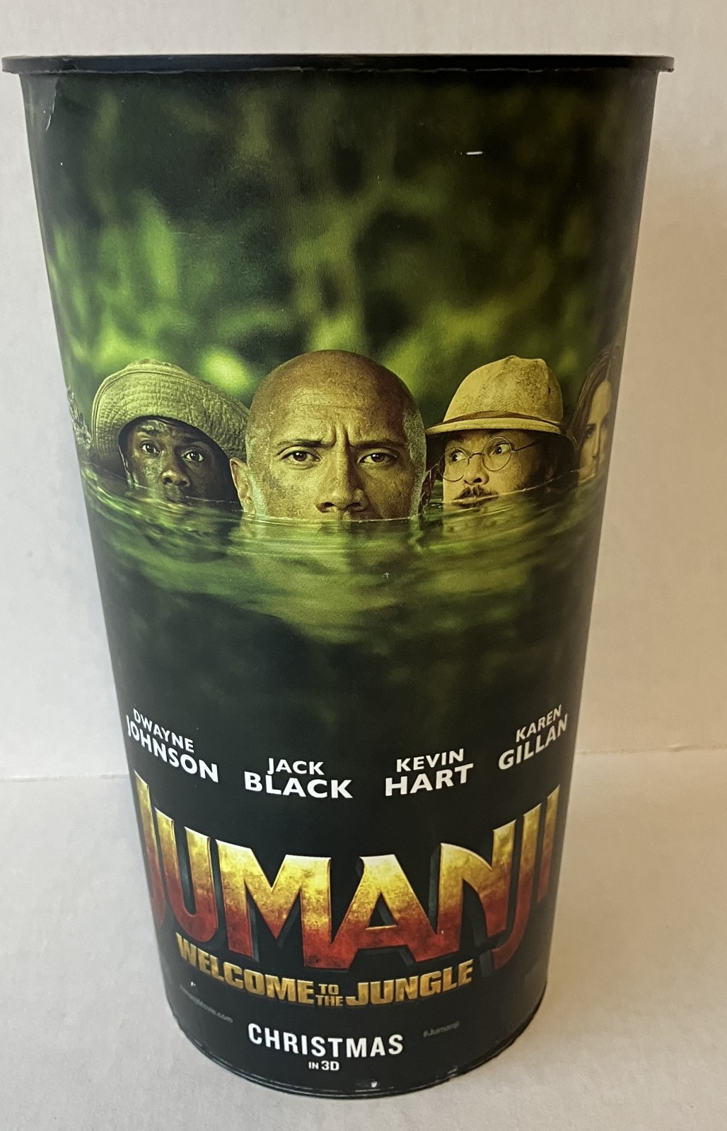 Jumanji Weclome to the Jungle 2017 exclusivo de cine 44 oz. Copa