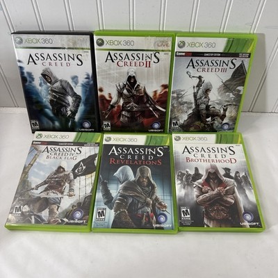 Assassin s Creed Series Microsoft XBOX 360 Lot of  6 Games  5/CID  (4)