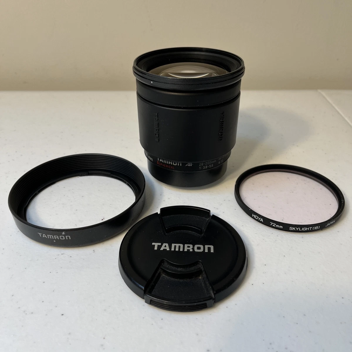 Tamron AF Camera Lenses 28-200mm Focal f/3.8-5.6 Maximum Aperture