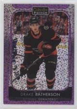 2021-22 O-Pee-Chee Platinum Violet Pixels 295/299 Drake Batherson #84 0lk3