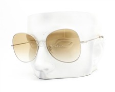 Oliver Peoples Eliane OV 1313 Sunglasses Brushed Silver Honey Gradient w/pouch