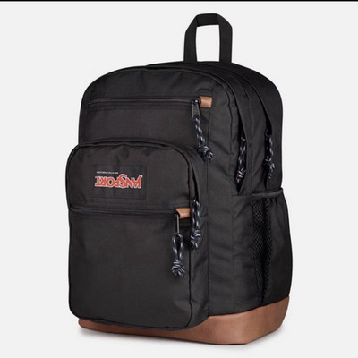 JanSport Stranger Things XL Backpack Black/Brown 15'' Laptop Sleeve Bottle Pocket