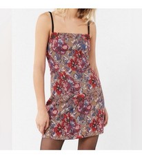 Urban Outfitters Floral Mini Dress Women’s Size Small Multicolored Sleeveless