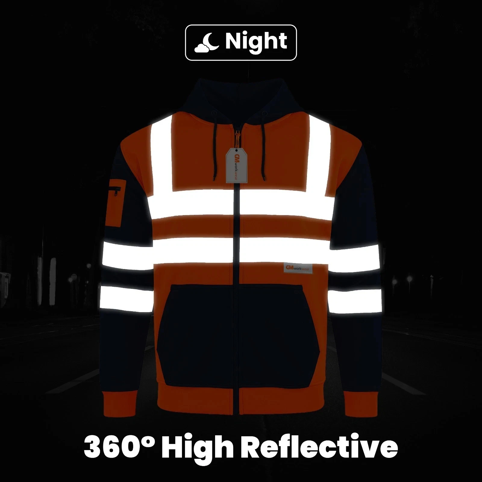 Additional full-zip hoodie product view 4