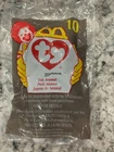 Ty Teenie Beanie Baby "Zip The Black Cat" Vintage, McDonald's