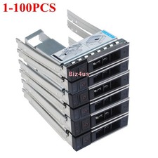 Lot 3.5" Caddy Tray X7K8W  2.5"Adapter 9W8C4 F r Dell R440 R540 R640 R740 R6415