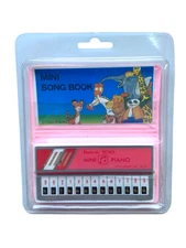 VINTAGE ELECTRON ECHO 80's MINI PIANO SONG BOOK; WORKING CONDITION