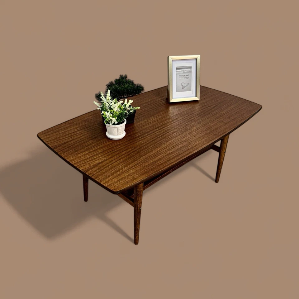 Mesa de centro danesa Mid-Century de teca Foto 2 de 4