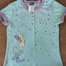 Vintage Disney brand tinker bell shirt size 6/6X