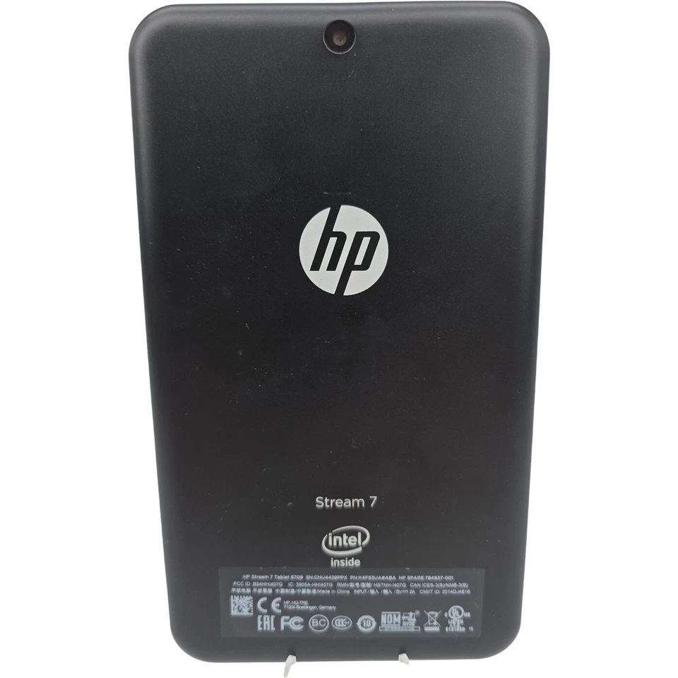 Tablet HP Stream 7 1280 x 800 Intel 1 GB RAM 32 GB almacenamiento Windows 8.1 7 pulgadas negra Foto 4 de 4