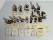 Lot of 17 1996 Berta Hummel Goebel Christmas Ornaments with Boxes