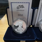 Random Year PROOF Westpoint mint $1 American Silver Eagle w/holder and box.