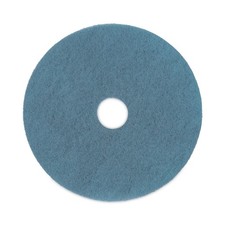 Boardwalk 4020AQU 20 in. Diameter Burnishing Floor Pads - Aqua (5/Carton) New