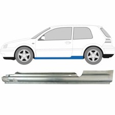 VOLKSWAGEN GOLF 4 1997-2004 3 Portes Marchepied Tôle de Réparation / Gauche