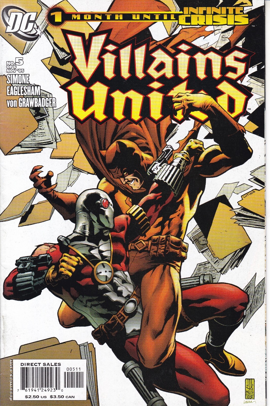 VILLAINS UNITED #5 - Back Issue