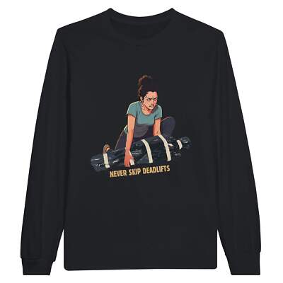 Deadlifts - Unisex Langarm-T-Shirt Schwarz
