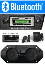 1973-1987 Chevy Truck Bluetooth Stereo Radio Stereo Dash Speaker 630-btd