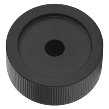 32x13mm Volume Control Knob Black Frosted Solid Aluminum Knob For 6mm