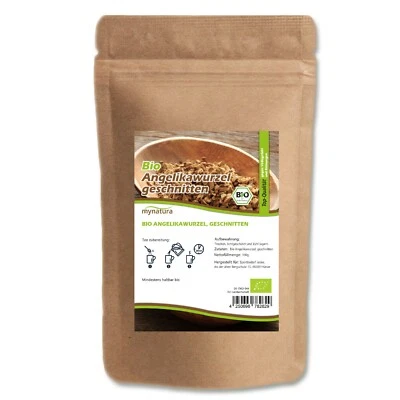 Mynatura Bio Angelikawurzel geschnitten 500g Engelswurz Tee Wurzel Fit