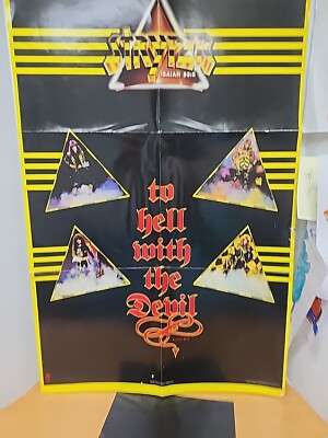 Stryper To Hell With The Devil Poster 1986 Enigma | eBay
