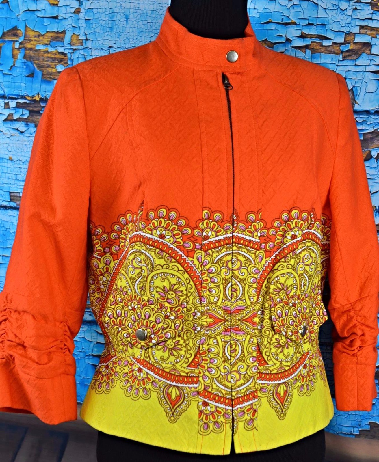 Anthrocite Full Zip Jacket Size Medium Quilted Co… - image 1