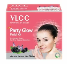 VLCC Party Glow Facial Kit For Instant Glow for the special occasion 60 Gm