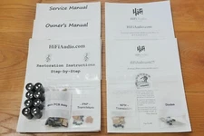 REALISTIC STA-850 rebuild restoration recap upgrade kit repair capacitor